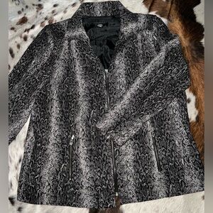 Snakeskin Blazer Jacket